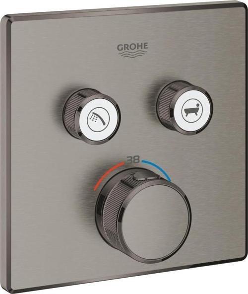Smartcontrol Çift Valfli Akış Kontrollü, Ankastre Termostatik Duş Bataryası - 29124AL0