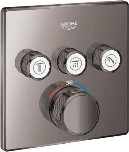 Grohtherm Smartcontrol Üç Valfli Akış Kontrollü, Ankastre Termostatik Duş Bataryası - 29126A00