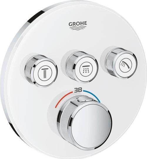 Grohtherm Smartcontrol Üç Yollu Yön Değiştiricili Ankastre Termostatik Duş Bataryası - 29904LS0