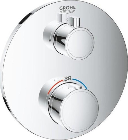 Grohtherm Termostatik Banyo Duş Bataryası 1 çıkışlı divertörlü 24075000