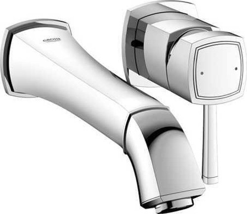 Lavabo Bataryası 2 Delikli Duvar. Grandera Krom 19930000