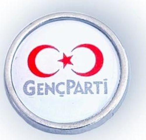 Genç Parti Damla Mineli Yaka Rozeti