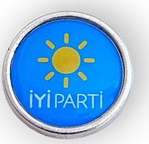 Iyi Parti Damla Mineli Yaka Rozeti