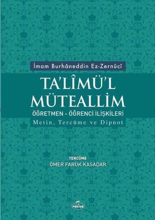 Ta'limü'l Müteallim Öğretmen - Öğrenci İlişkileri - Şamua