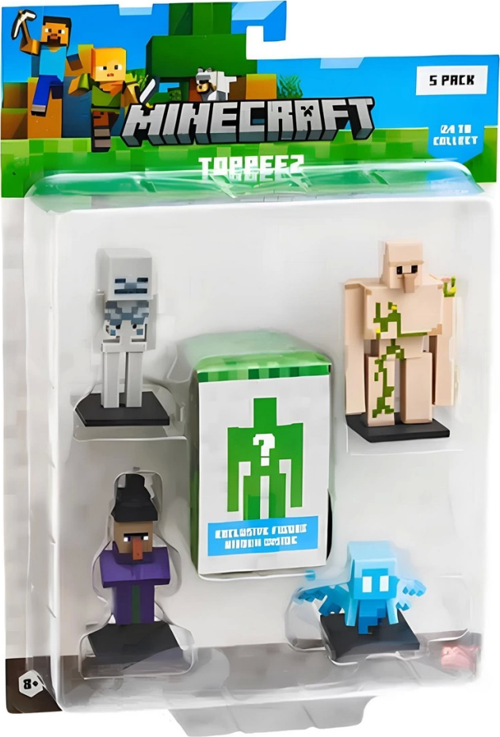 Nessiworld  Minecraft 3D Figür Toppeez 5'li