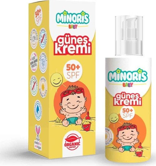 Nessiworld Minoris Baby Organik Güneş Kremi 50 Spf 150ml