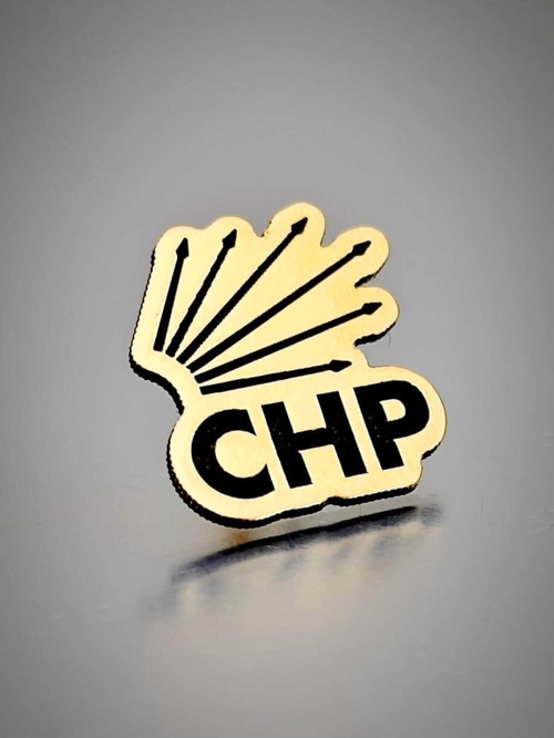 Chp Yaka Rozeti Dekope Kesim