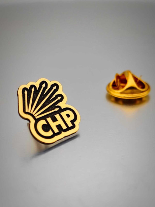 Chp Yaka Rozeti Dekope Kesim