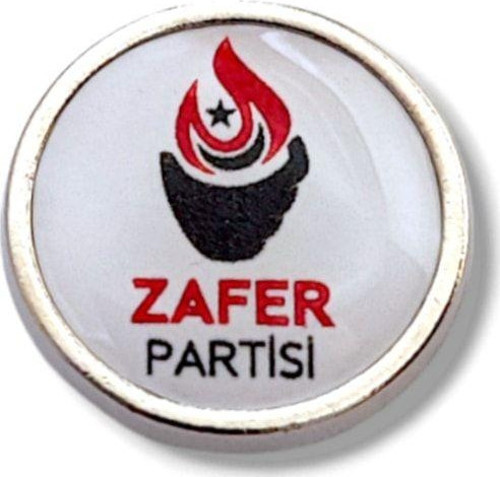 Zafer Partisi Yaka Rozeti Damla Mineli