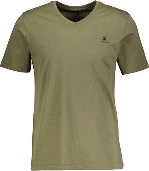 5Fx CT106 Basic V Neck Tişört Haki Erkek Kısa Kol Tişört 101939413