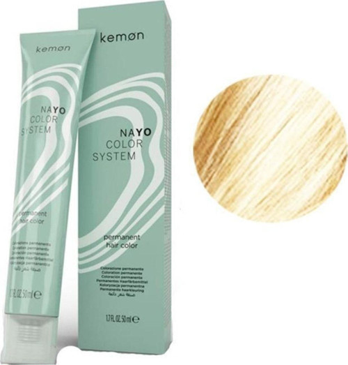 Amonyaksız Nayo Color 10 Açık Sarı Saç Boyası 50 ml 8020936047919