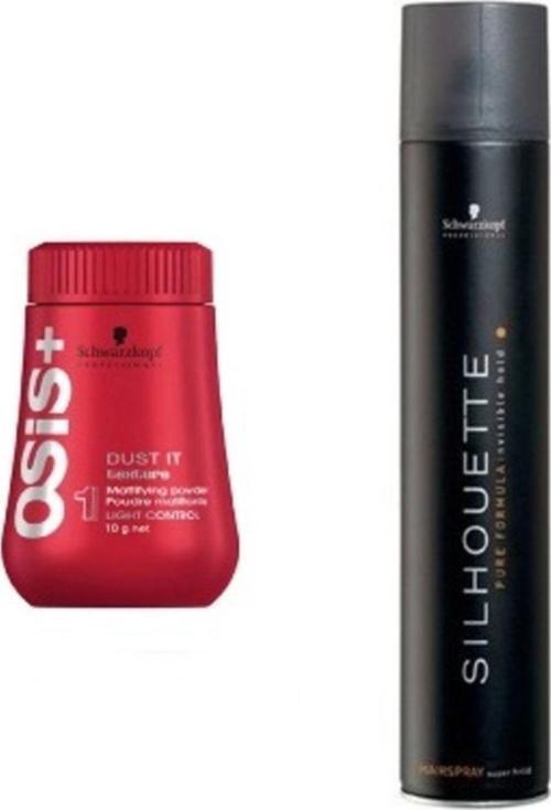Saç Şekillendirici Mat Pudra Wax 100 Ml + Silhouette Süper Tutucu Sprey 500 Ml