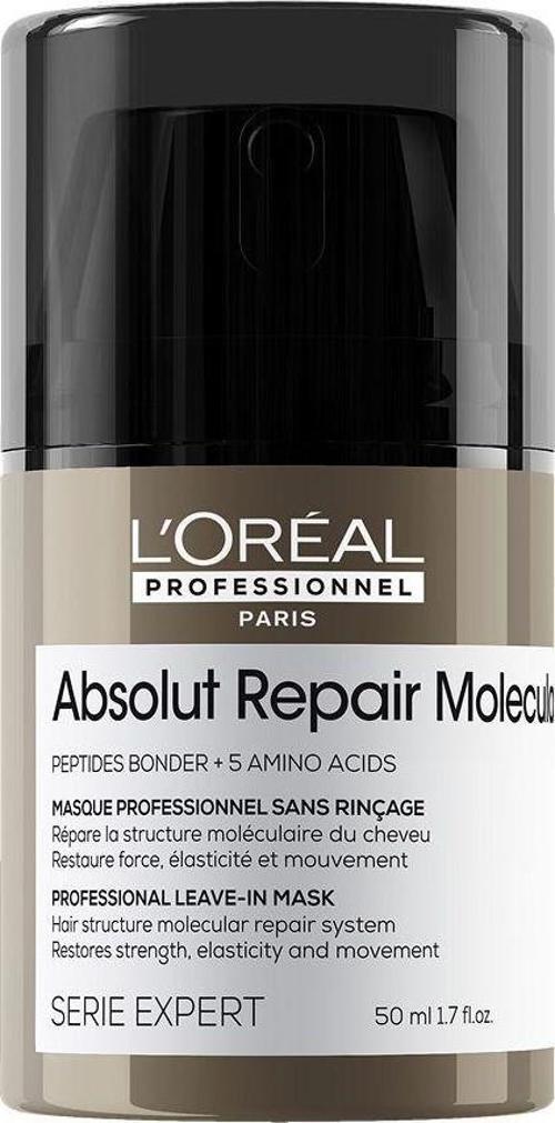 Absolut Repair Molecular Tüm Yıpranmış Saçlar İçin Durulanmayan Maske 50ml