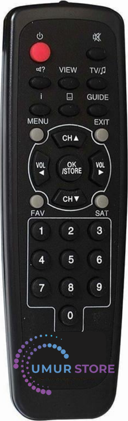 Str-8500D Uydu Alıcı Kumandası