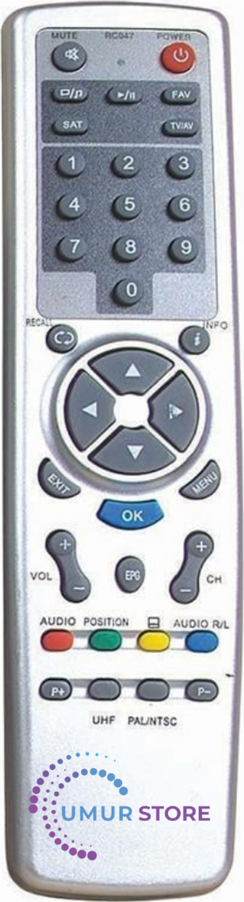 Digital Uydu Alıcı Kumandası