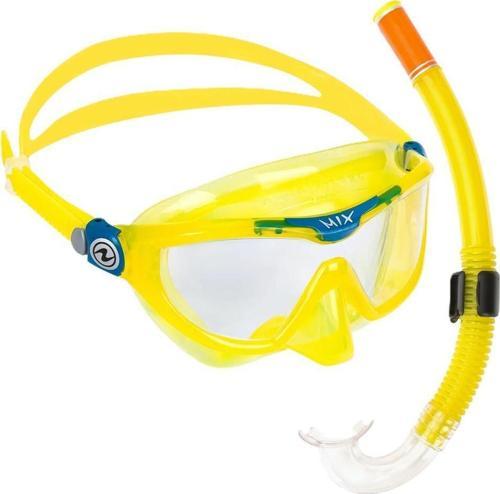 Aqua Lung Combo Reef DX Çocuk Maske ve Şnorkel Seti Sarı