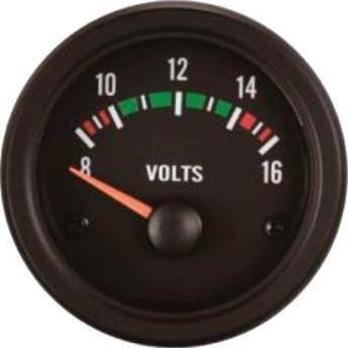 Voltmetre Siyah 24v