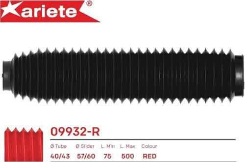 AMORTİSÖR KÖRÜĞÜ ÜST 4043 mm ALT 5760 mm UZUNLUK 75500 mm KIRMIZI 2008-2016
