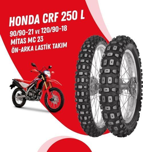 HONDA CRF 250 L MİTAS MC-23 LASTİK TAKIMI