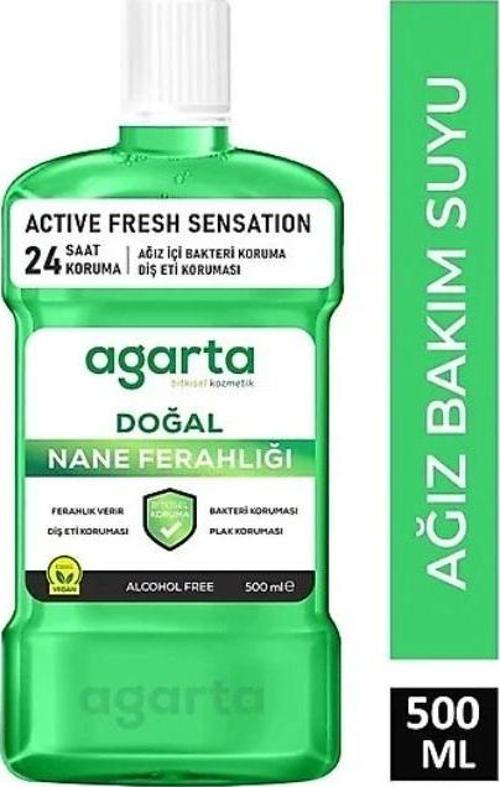 Nessiworld Agarta Doğal Ağız Bakım Suyu 500 ml Nane Özlü