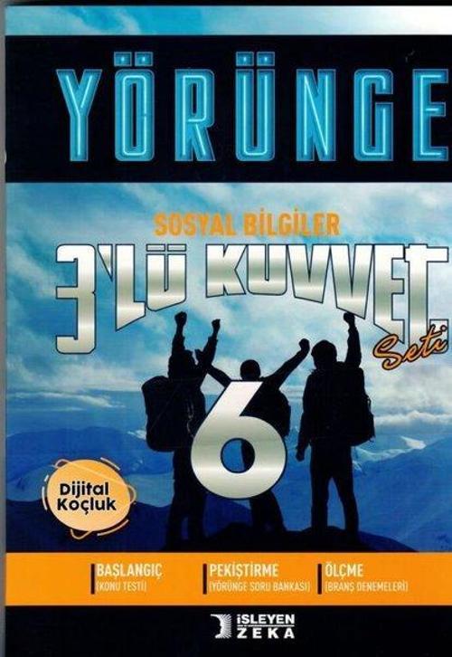 2022 6.Sınıf Sosyal Bilgiler 3'lü Kuvvet Yörünge Serisi Seti