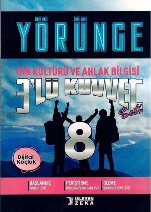 2022 8.Sınıf Din Kültürü ve Ahlak Bilgisi 3'lü Kuvvet Yörünge Serisi Seti