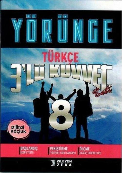 2022 8.Sınıf Türkçe 3'lü Kuvvet Yörünge Serisi Seti