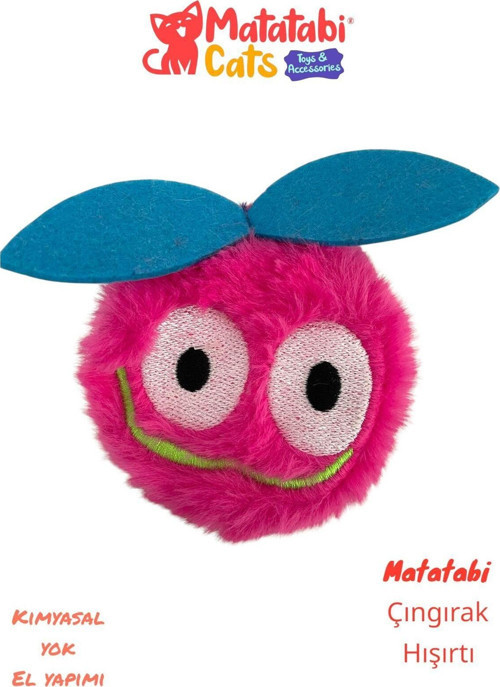Cherry (Hışırtılı,Çıngıraklı,Matatabi Li,Pelüş Oyuncak)