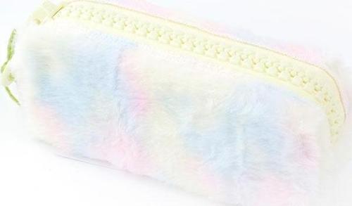 Big Zip Gökkuşağı Yumoş Peluş Kalem Kutu  UNCS-1040