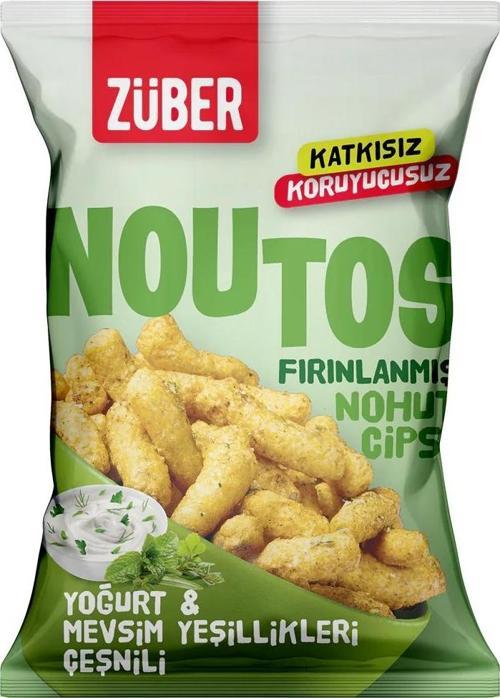 Nessiworld Züber Noutos Fırın Nohut Cipsi 55 Gr Yoğurt ve Mevsim Yeşillikleri