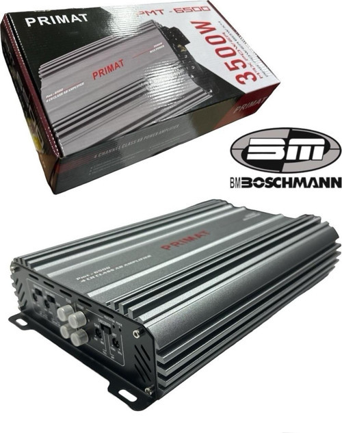 3500 Watt 4 Kanal 4X60 Rms Oto Araba Amfisi