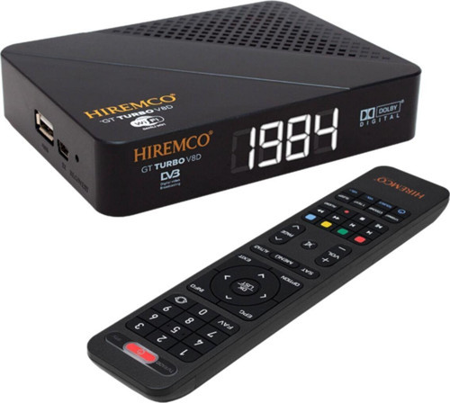 Hıremco Gt Turbo V8D+ Hd Ip Tv Plus Ethernetli Lınux Tabanlı Dahili Wifi Full Hd Mini Uydu Alıcısı