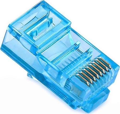 RJ45 RJ45 CAT6 8P/8C MAVİ SOKET (100LÜ PAKET) (2818)