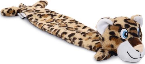 Köpek Oyuncağı, Sesli, Leopar, Peluş, Kahverengi, 53x10x5cm