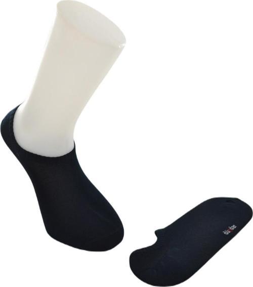 Erkek Plus Dikişsiz Kokulu Bambu Sneaker Görünmez Çorap