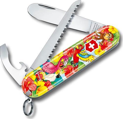 ​Victorinox 0.2373.E3 My First Papağan Desenli Çakı ve Boyama Kitabı