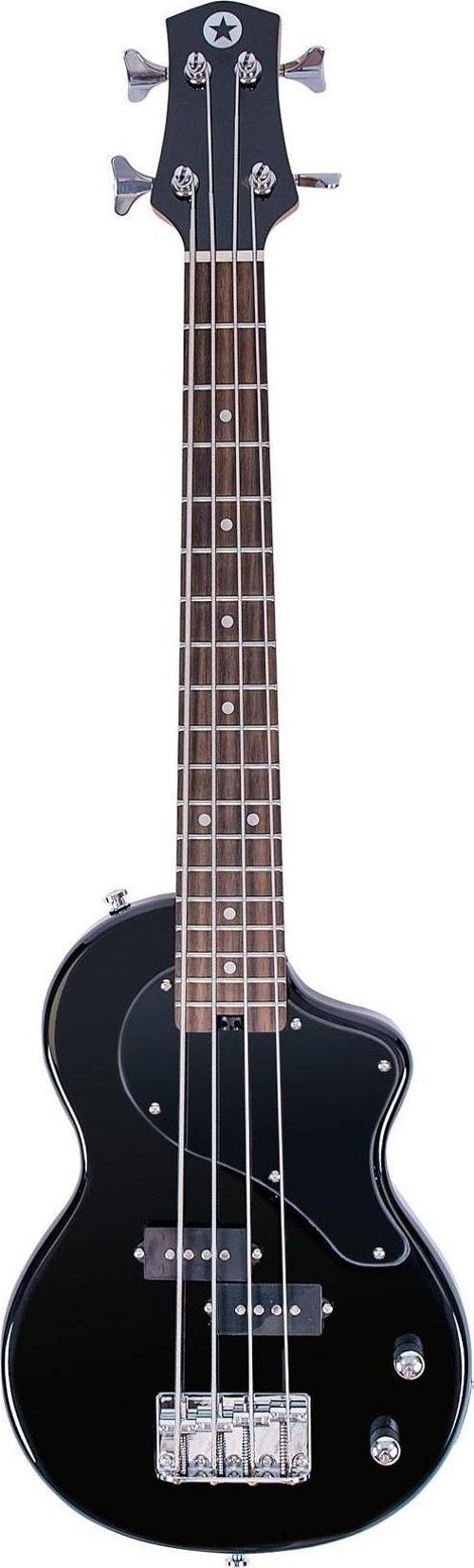 Carry-on St Travel Bas Gitar (Jet Black)