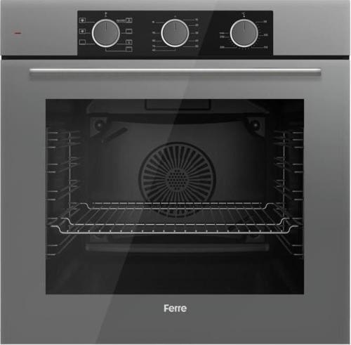 QXE62CPR Fryart Basic Gri Ankastre Fırın