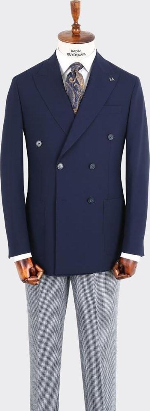 Erkek Kruvaze Ceket-KAX5230S