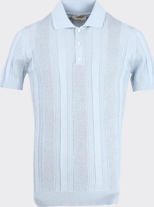 Düğmeli Polo Yaka Kısa Kol Erkek T-Shirt