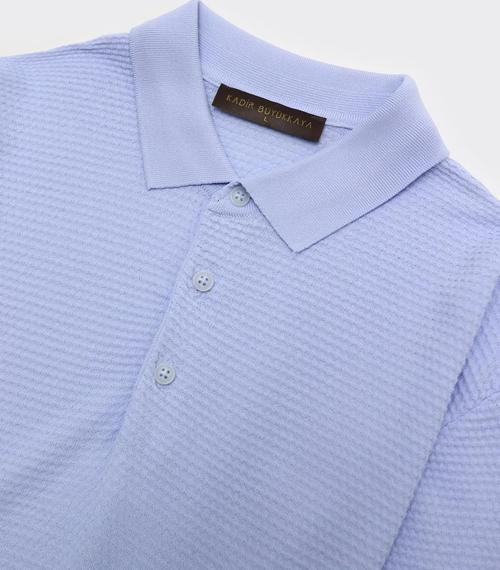 Düğmeli Polo Yaka Kısa Kol Erkek T-Shirt