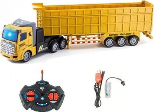 Oyuncak Uzaktan Kumandalı Şarjlı Taşıyıcı Tır LA011-1