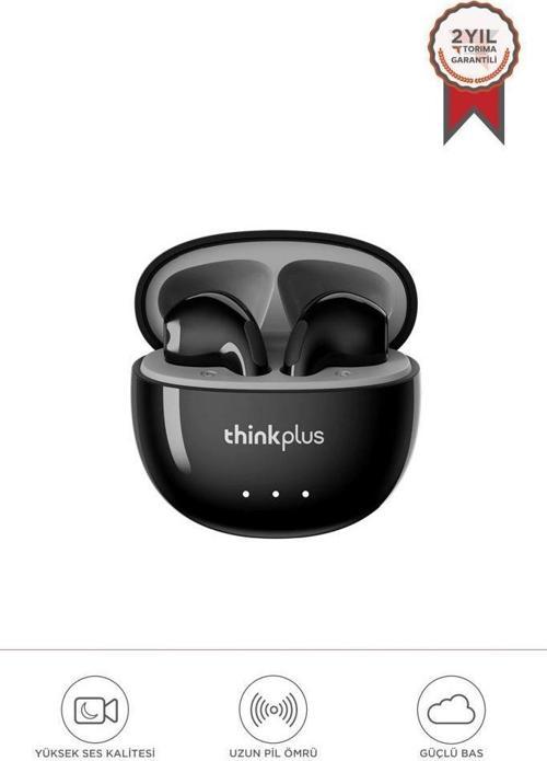 Thinkplus Lp2 Pro Siyah Tws Bluetooth V5.4 Stereo Kulak İçi Bluetooth Kulaklık