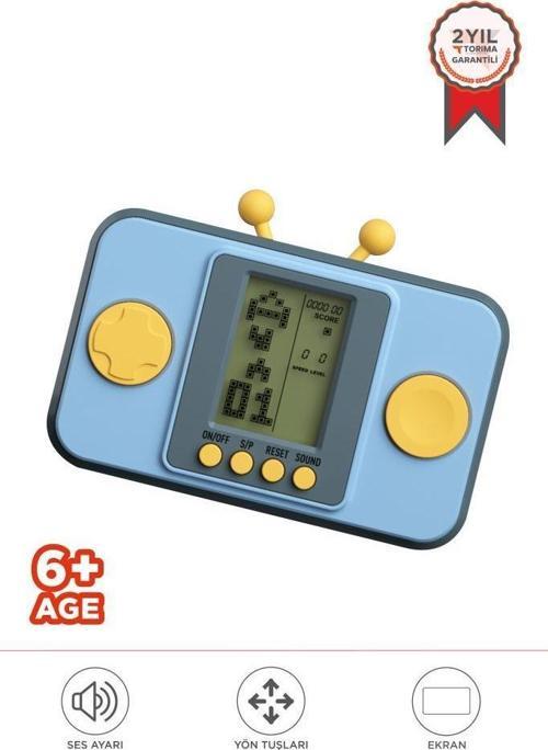 GC-010 Mavi El Atarisi Tetris Gameboy Joystick Oyun Kolu Atari