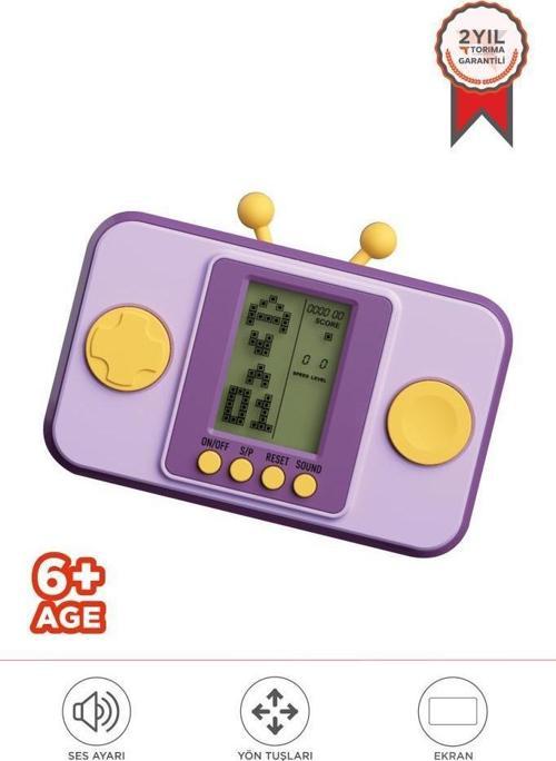GC-010 Mor El Atarisi Tetris Gameboy Joystick Oyun Kolu Atari
