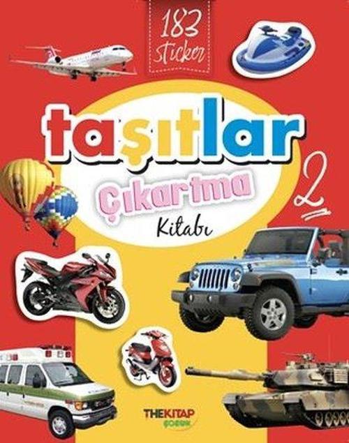 Taşıtlar Çıkartma Kitabı 2 - 182 Sticker