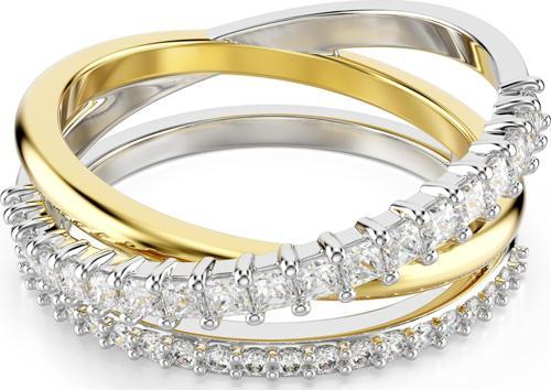 5714164 Swarovski Yüzük Re Hyperbola:Rıng 3 Band Whıte/Mıx 58