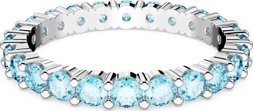 5658668 Swarovski Yüzük Matrix:Ring Aqua Blu/Rhs 58