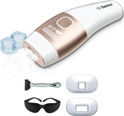 IPL7100 Buz Lazer Acısız IPL Lazer Epilasyon Aleti – 5 Kademe, 1.000.000 Atım
