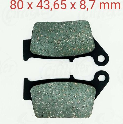 Yamaha Xmax 250 Arka Fren Disk Balatası Fa678 (2014-2016) Vt